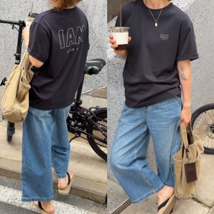 iamstudio Exclusive限定 1018手绘iam字母周年纪念T恤