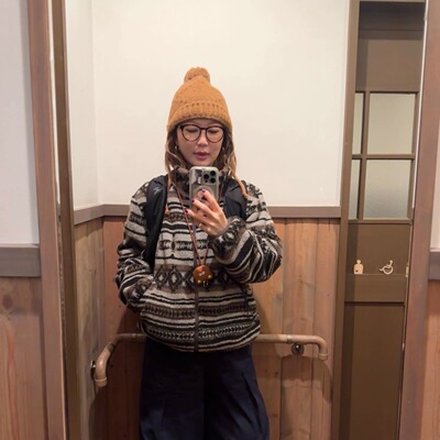 iamstudio 1419定制费尔岛摇粒绒面料 氛围感小立领保暖外套