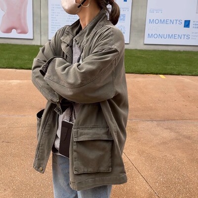 iamstudio 1193美总私服颜值天花板做旧复古洗四兜外套口碑返场