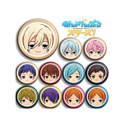 ES偶像梦幻祭游戏吧唧徽章H款二次元周边可定制朔间零濑名泉挂件