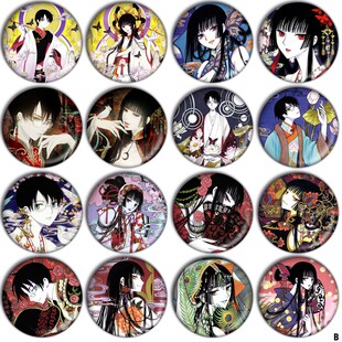 xxxHOLiC四月一日灵异事件簿周边挂件徽章动漫镭射吧唧勋章胸章B