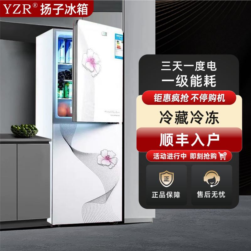 【降200元】扬子电气YZR双门冰箱图片