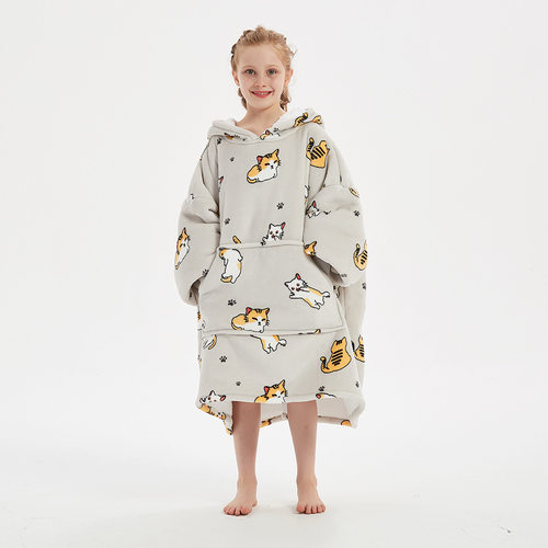Hoodedblanketpulloverchild