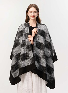 Ladiesclassicplaidjacquard