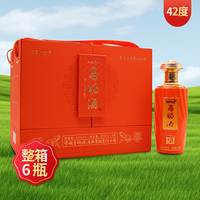 生物源乌兰骑士奶酒42度500mL*6瓶蒸馏型马奶酒整箱礼盒内蒙特产