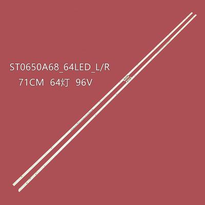 适用索尼KD-65X8500F KD-65X8566F背光灯条ST0650A68_64LED_L/R带