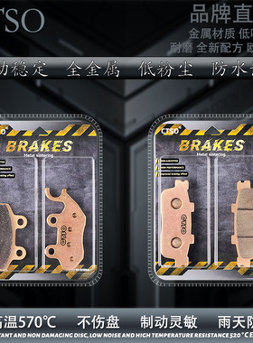 CTSO金属片适三阳SYM HD EVO125 HD2-125i Twin H/Linghts碟刹片