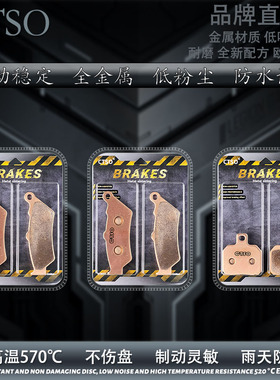 CTSO金属皮适用摩托莫里尼 X-Cape650 21年旅行版烧结耐磨碟刹片