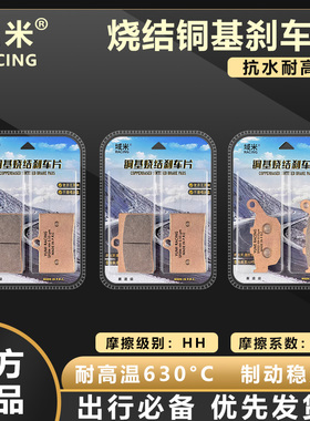 适用宗申赛科龙摩托车 RX6 SR650 SR650-A陶瓷高性能刹车片碟刹片