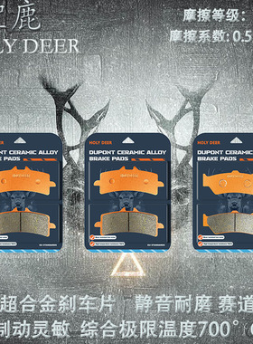 适用凯旋Scrambler1200XC/1200XE 19-21款烧结高性能碟刹片刹车片