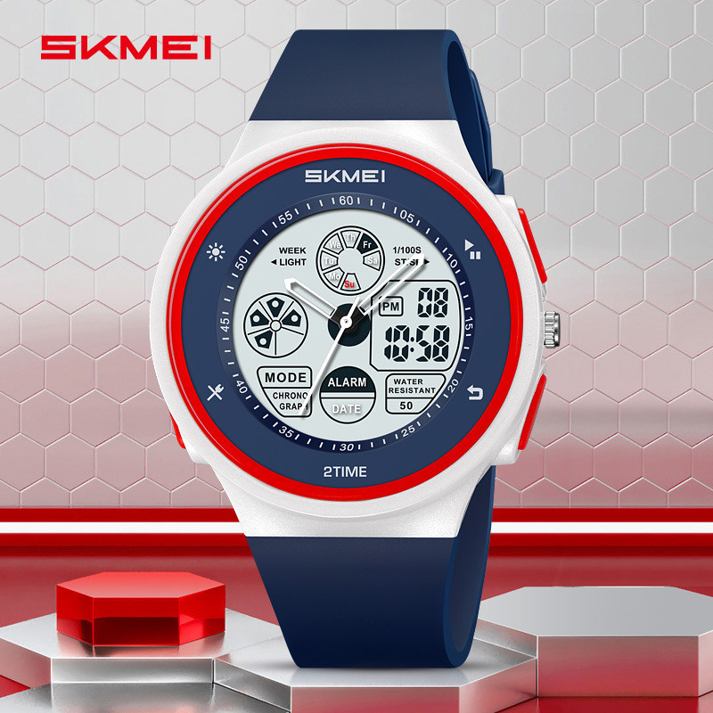 时刻美多功能学生户外运动电子表