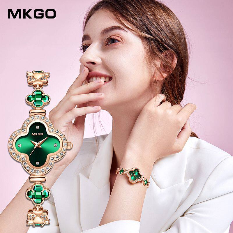 MKGO陌佧高新品四叶草手表女高级