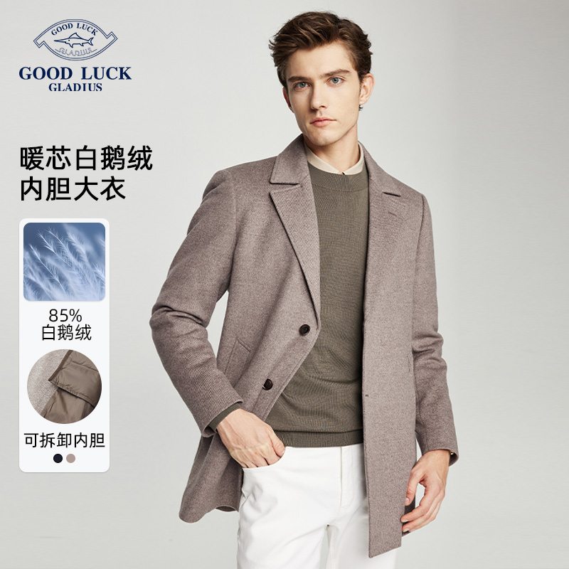 GOODLUCKGLADIUS/德鲨羽绒大衣