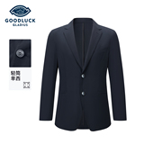 便西单西男装 德鲨藏青色休闲西装 时尚 新款 西服外套 男青年2026春季