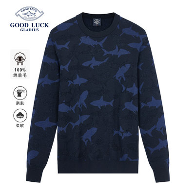 GOODLUCKGLADIUS/德鲨羊毛衫