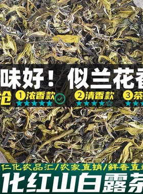 韶关白毛茶仁化茶茶花茶香浓耐泡