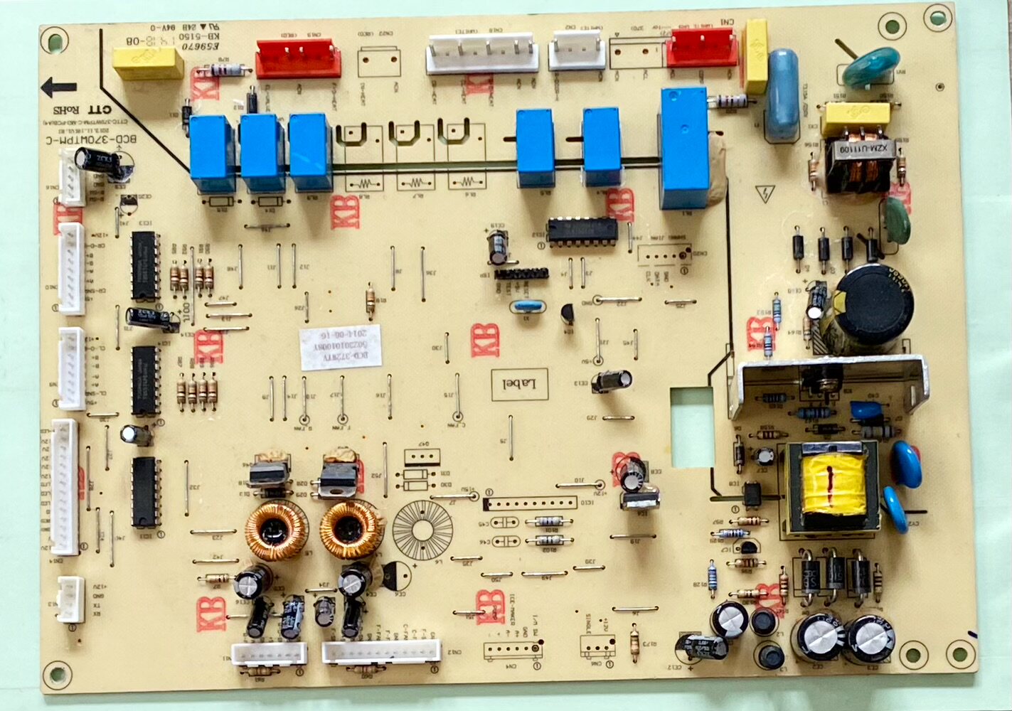 适用bcd-372wtv美的冰箱线路板 bcd-370wtpm-c wgpv 50230101008y