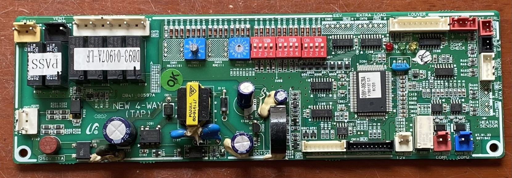 三星空调电脑板 主板DB93-04907A-LF DB41-00597A