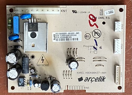 适用倍科 BEKO冰箱配件 4331380185 4334580185 HBDK00437-AAF