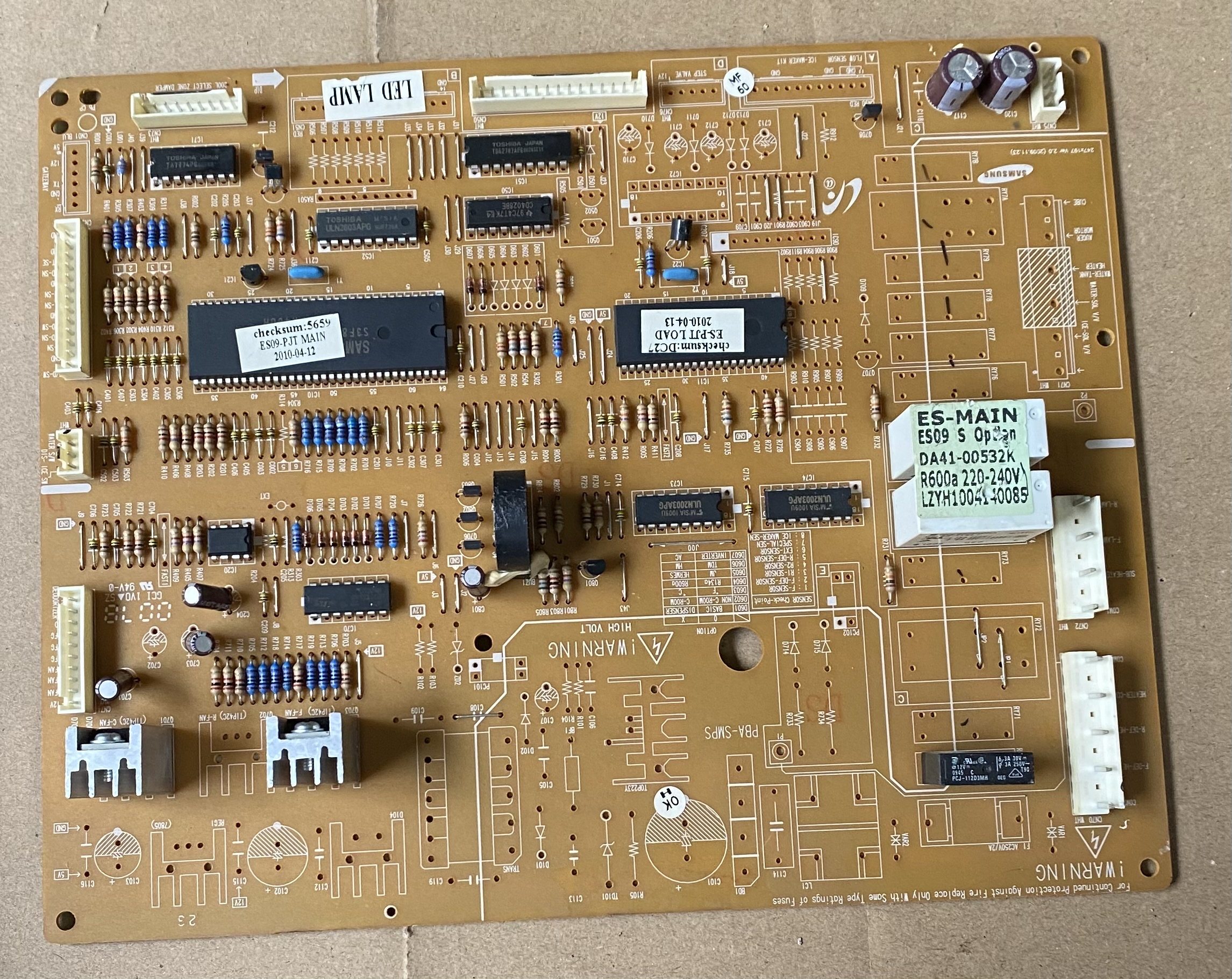 RSA3SCSW1/XSC 三星冰箱电脑板 DA41-00532K/G DA41-00536A