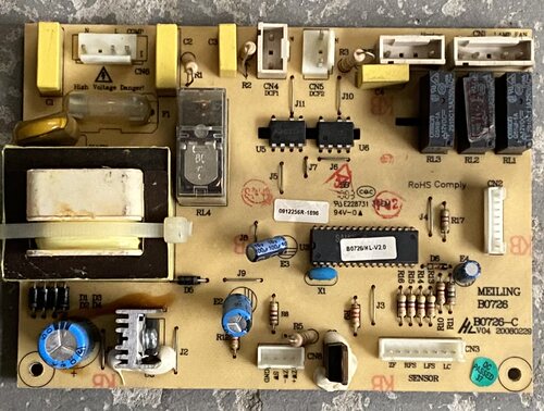 美菱冰箱电脑板 B0726 SZZB MLB0726M1.PCB 电源板 控制板 主板