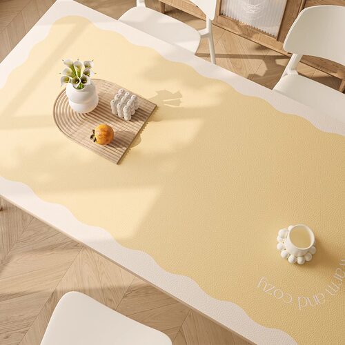 餐桌桌垫皮革隔热防油防水保护垫