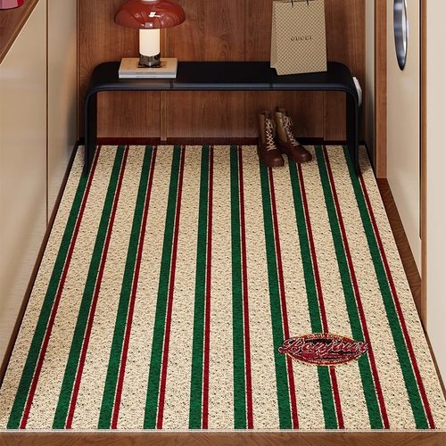 中古风入户地垫防滑脚垫可裁剪