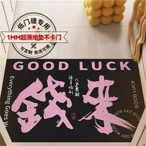 超薄1mm入户门地垫高级感