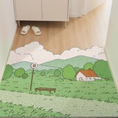 入户门地垫丝圈进门门口脚垫家用pvc可裁剪地毯家用玄关防滑门垫