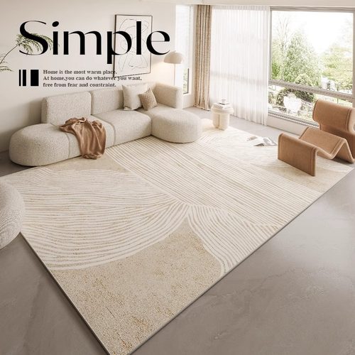 客厅新款地毯卧室地垫防滑易打理