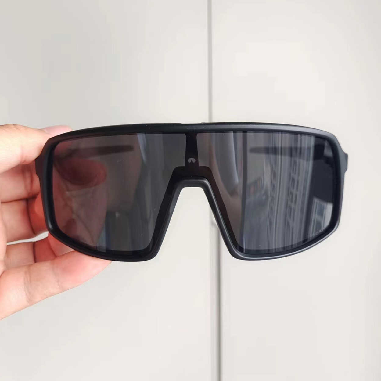 公路骑行眼镜大框舒适偏光墨镜男女士防眩变色户外运动太阳镜9406