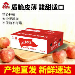 果哒哒陕西正宗延安苹果产地直发整箱精选包装礼盒