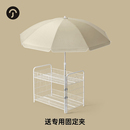 小推车专用伞 户外出摊遮阳太阳伞摆摊商用折叠便携防晒大雨伞