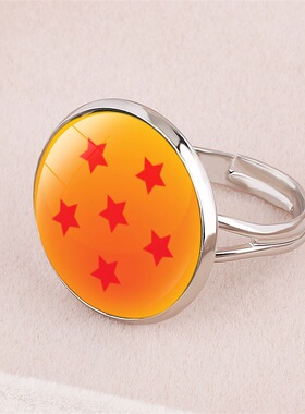 七龙珠时光宝石开口可调节戒指