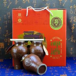 渠县特产宕府王呷酒杂酒低度四川高粱甜酒120g礼盒装固体冲泡砸酒