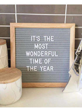 亚马逊毛毡字母留言板手链