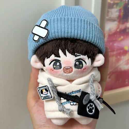 现货10cm娃衣棉花娃娃换装海星体正常体娃衣全套无属性帽子帅可爱