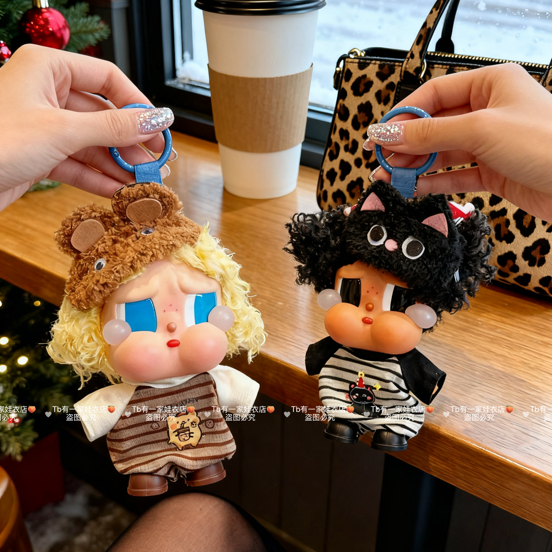 哭娃vacation衣服crybaby搪胶游泳圈系列娃衣新沙滩度假着替毛衣