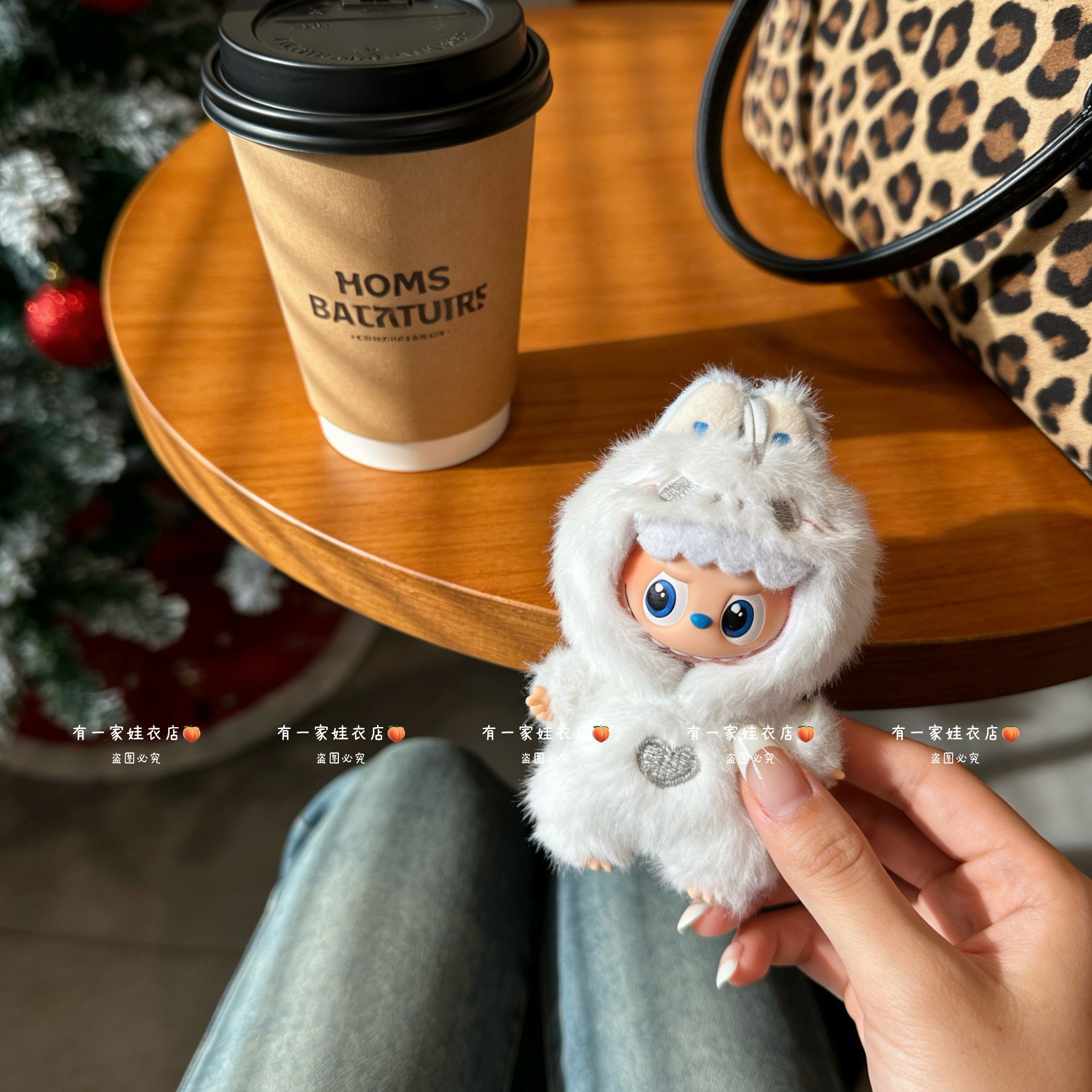 拉布布娃衣labubu一二三四代毛绒衣服替换装可爱超萌恐龙连体衣,模玩/动漫/周边/娃圈三坑/桌游,潮玩娃衣,淘宝优惠券,粉丝福利购,淘宝优惠卷