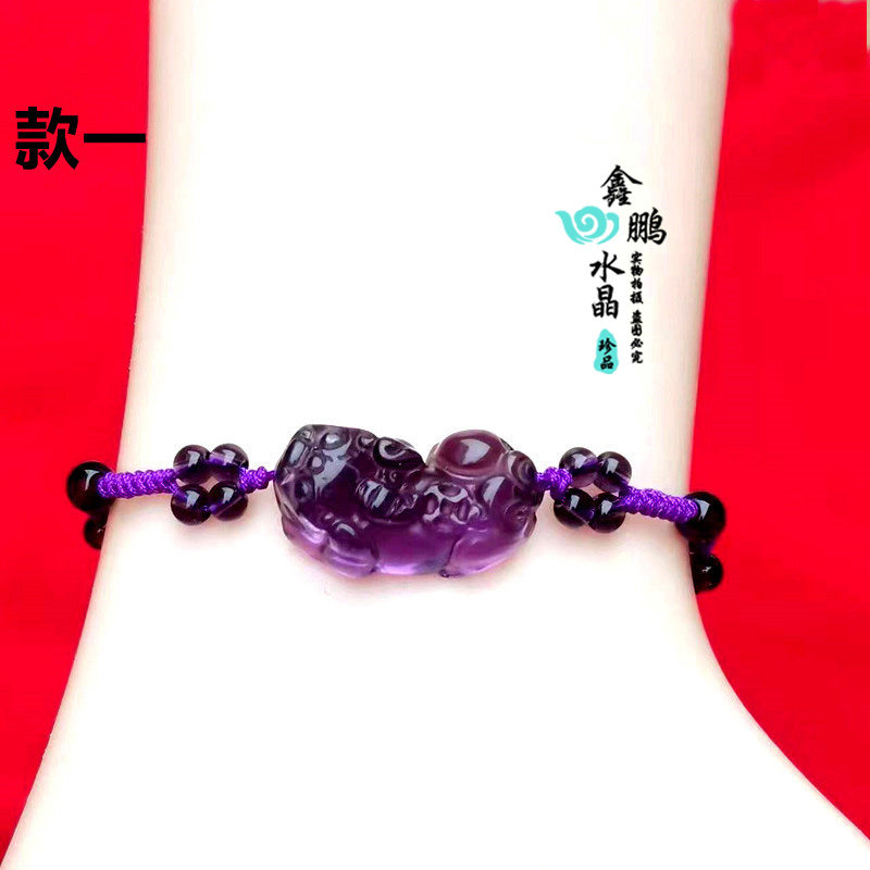 貔貅手工编织男女脚链