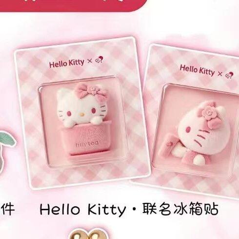 喜茶×hellokitty限定联名冰箱贴