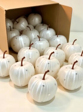 星星苹果挂件简约高级感钥匙扣3D打印高颜值包包配饰创意车载挂饰