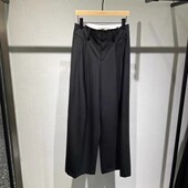 高腰显瘦直筒裤 新款 艾诺丝2025秋季 休闲阔腿裤 303011 商场同款