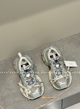 cece coup 一秒入坑 ！10/01 新品 做旧休闲运动鞋 厚底老爹鞋