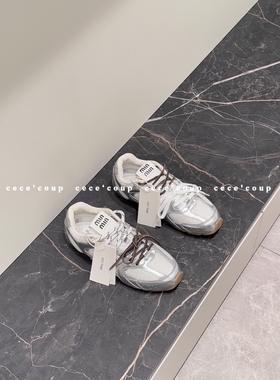 cece coup新配色！01/06 新品 25ss 未来感平底德训鞋 休闲阿甘鞋