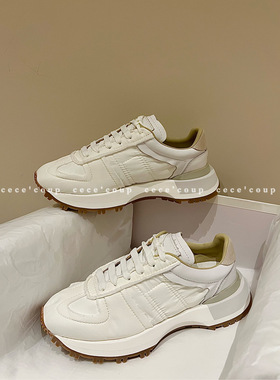 cece'coup 无迪百搭！厚底老爹鞋系带休闲运动鞋女