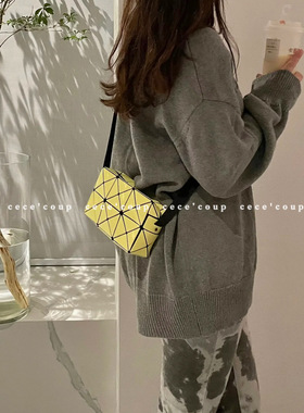 cece coup 也太可爱了叭！11/22 新品 mini菱格几何单肩手提包