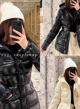 cece coup 爆款返场 ！11/26 新品 25FW 90绒蚂蚁腰连帽羽绒服女