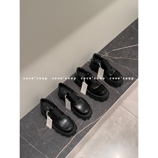 新品 女 经典 小皮鞋 厚底增高乐福鞋 25ss 再返 coup cece