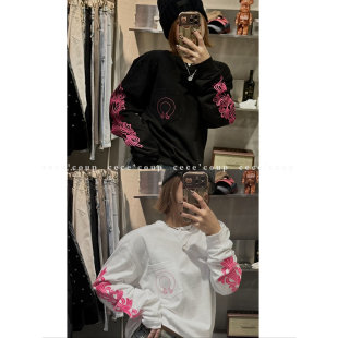 新品 cece 复古字母梵文印花长袖 甜酷辣妹 25FW 女 coup